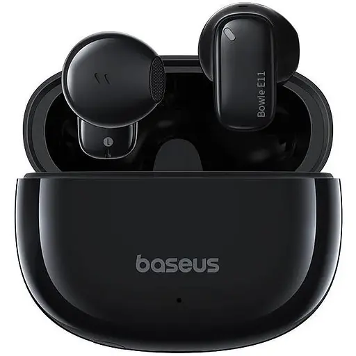 Бездротові навушники Baseus Bowie E11 True Wireless Earphones, ENC, BT5.3, 40mAh, 400mAh, 7h, Black A00053500113-Z1