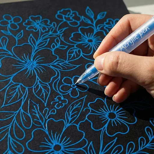 Ручки акрилові Kite Creative набір 24 шт. (K-1296) - фото 5