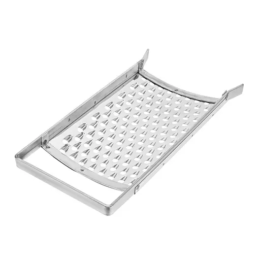 Терка корморізка ручна кормова нержавійка для подрібнення коренеплодів з великими отворами 40х19 см, РКС-Пром 87696 - фото 9