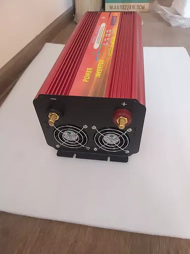 Инвертор напряжения Wave Inverter 4000 Вт 12-220В (Красный) - фото 6