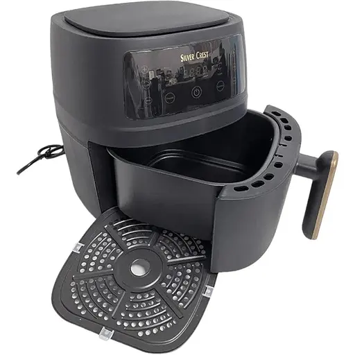 Багатофункціональна аеро-фритюрниця Silver Crest S-18 8 л 2400W цифрова фрі без олії - фото 1