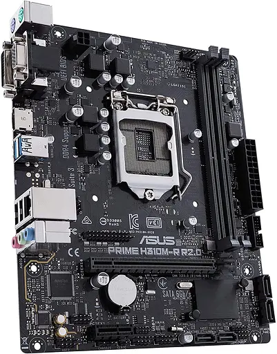 Материнская плата ASUS Prime H310M-R R2.0 (Prime H310M-R R2.0) (Socket 1151 v2, Intel H310, Micro-ATX) Б/у - фото 4