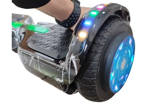 Гіроборд Smart Balance 6.5 Блискавка Біла - фото 4