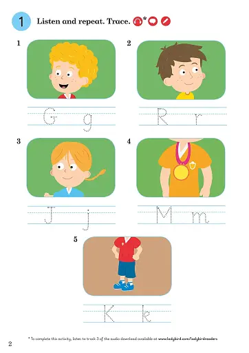 Ladybird Readers Starter A The Fun Run Activity Book - фото 2