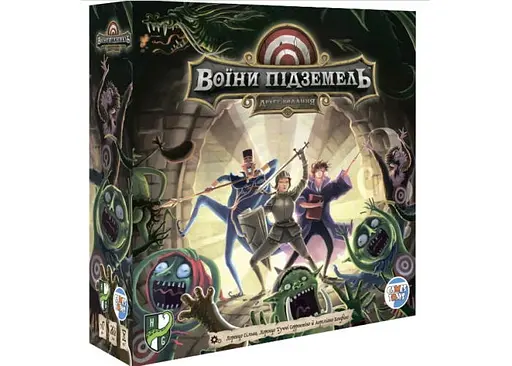 Настольная игра Games 7 Days Воины подземелий (Dungeon Fighter: Second Edition) (укр.) (DGF01UA)