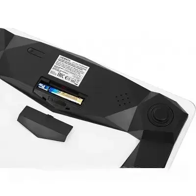 Напольные бытовые весы Ardesto SCB-965-Plank стеклянные весы для дома 150 кг Коричневый/Черный - фото 2