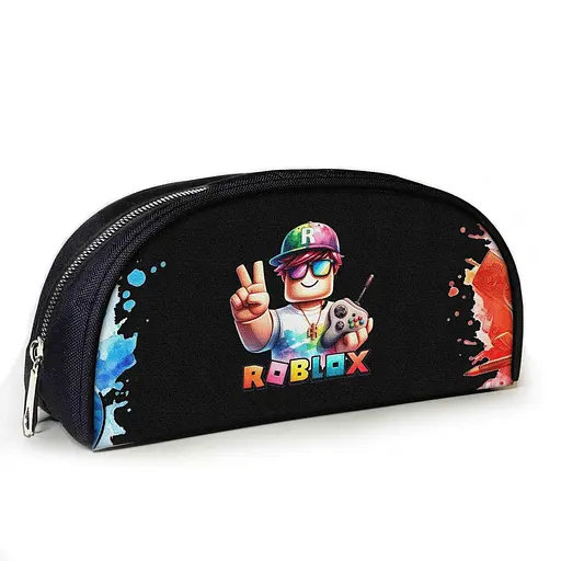 Пенал шкільний з принтом Roblox 23х10х8 см дитячий для дівчинки, хлопчика (3884)