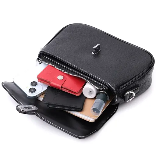 Кожаная женская сумка Vintage 24.5х15х7.5 см sum0026576 - фото 10