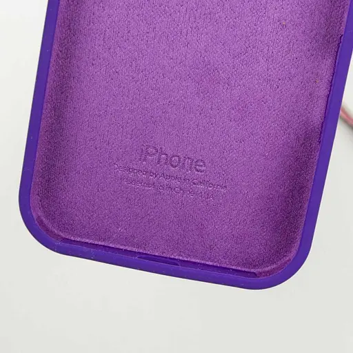 Чохол Silicone Case Full Protective AA для Apple iPhone 14 Pro Max 6.7 Фіолетовий/Ultra Violet - фото 6
