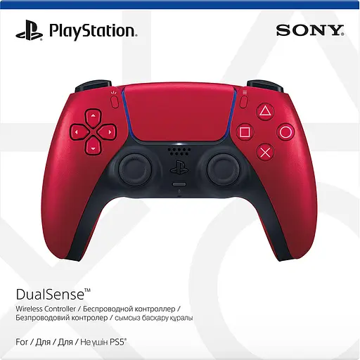 Геймпад беспроводной Sony PlayStation PS5 DualSense Volcanic Red CFI-ZCT1W UA (1000040191) - фото 5