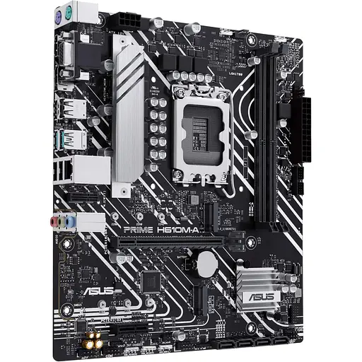 Материнская плата Asus Prime H610M-A-CSM s1700 H610 2xDDR5 M.2 HDMI D-Sub DP mATX - фото 3