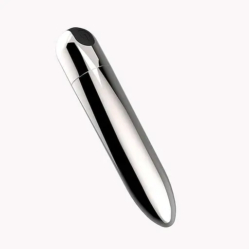 Водонепроникна віброкуля з 10 режимами USB 9,2 см Металік K0577-1 - фото 2