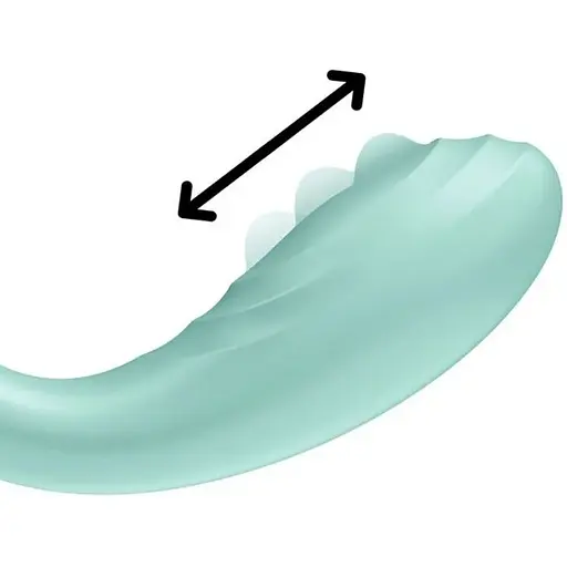 Вібратор із перлинною стимуляцією точки G Satisfyer Rrrolling Pleasure - фото 2