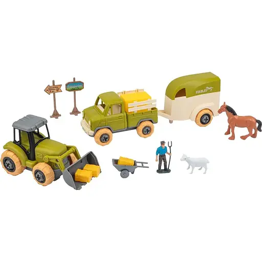 Игровой набор Otamanko Веселый хутор трактор