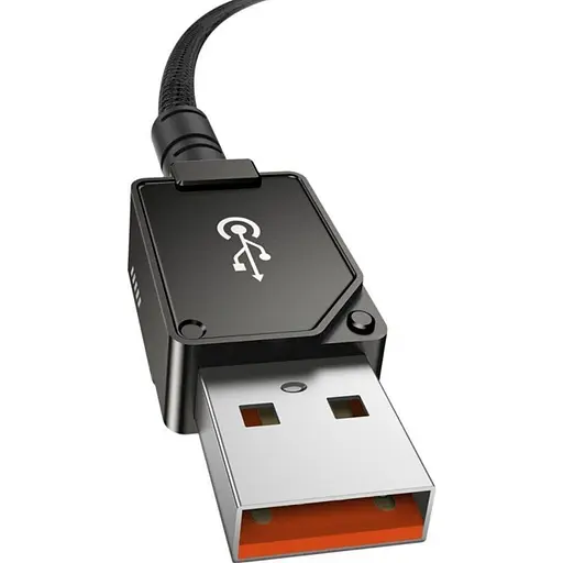Кабель Baseus Unbreakable USB-A to USB-C 100W 2m Cluster Black (P10355801111-01) [152049] - фото 6