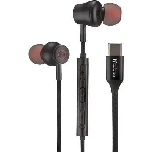 Навушники McDodo Stereo Earphone for Type-C ( In-ear ) HP-3490 чорні