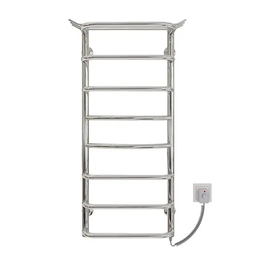 Електрична Сушарка для рушників Kosser Канна 900x400/8 ЕR регулятор. ДК05ER, Хром, Праве - фото 2