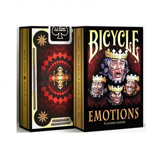 Карты игральные United States Playing Card Company Bicycle Emotions (86207) - фото 1