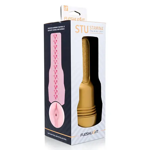 Мастурбатор Fleshlight Stamina Training Unit STU Butt розовый - фото 7