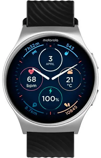 Смарт-часы Motorola Moto Watch 120 Silver - фото 7