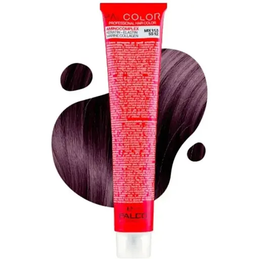 Фарба для волосся Palco 4.6 середньо-коричневий червоний 100 мл