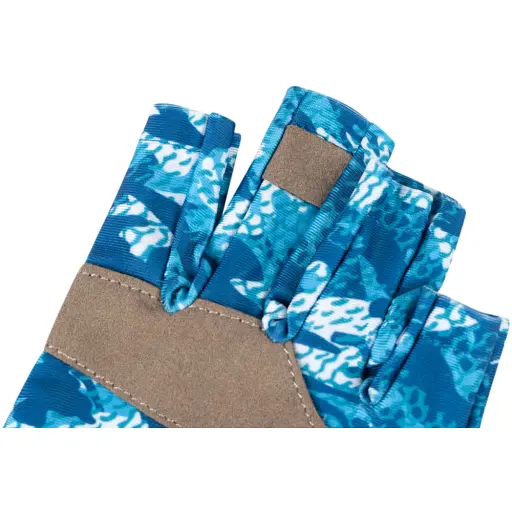 Рукавички Favorite Solar Fishing Gloves 5 Cut S/M к:white/blue - фото 4