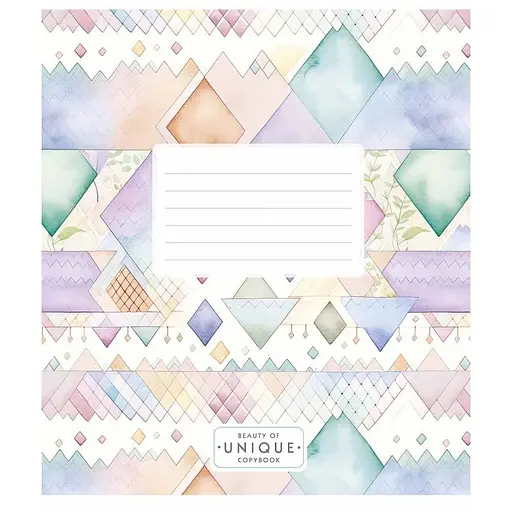 Зошит учнівський "Unique" 024-3372L-2 в лінію, 24 аркуша