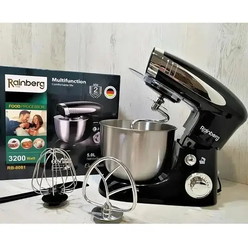 Тістоміс Rainberg 8081 планетарний комбайн 3200Вт - фото 6