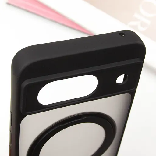 Чохол TPU Timeshield with MagSafe для Google Pixel 8a Black - фото 4