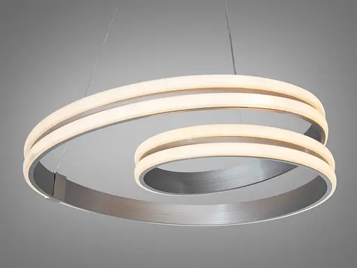 LED підвісна люстра Diasha коричнева 95Вт 16м² - фото 1