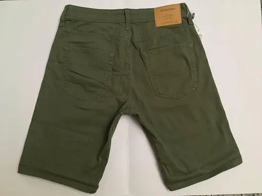 Шорти чоловічі джинсові Jack & Jones S W30" (JPSTRICK JJSHORTS AKM DUSTY OLIVE) - фото 8