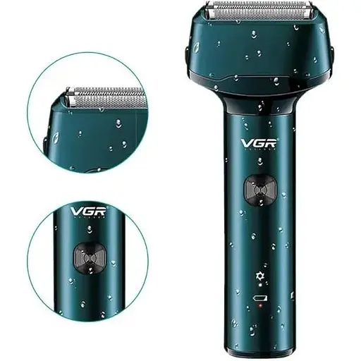 Електробритва-шейвер VGR V-370 для вологого/сухого гоління IPX5 - фото 5
