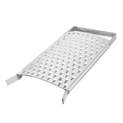 Терка корморізка ручна кормова нержавійка для подрібнення коренеплодів з великими отворами 40х19 см, РКС-Пром 87696 - фото 4