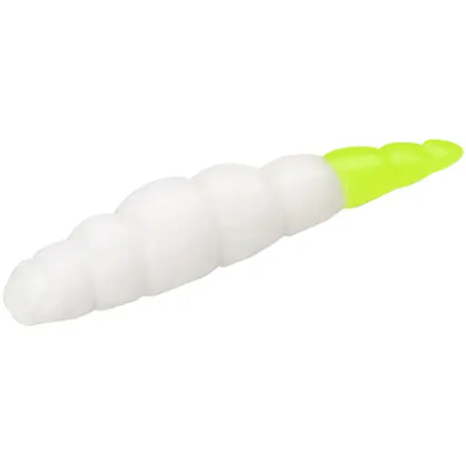 Силікон FishUP Yochu 1.7" Cheese Taste #131 White/Hot Chartreuse (8 шт/уп)