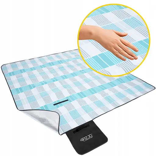 Коврик для пикника и кемпинга 4FIZJO 200 x 200 см складной 4FJ0394 (P-5907739317209) - фото 13