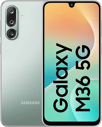 Смартфон Samsung Galaxy M36, 5G 8/256GB Serene Green (SM-M366BLGG)