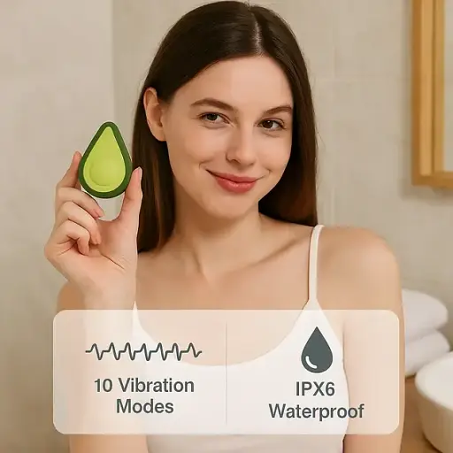 Вібратор I’MCUM Avocado 10 режимів вібрації (7970379617742) - фото 5