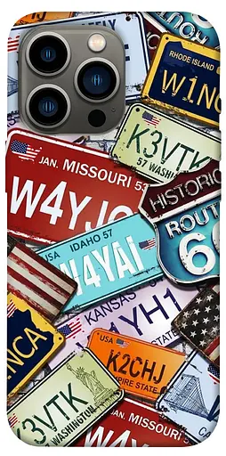 TPU чехол License plate - фото 1