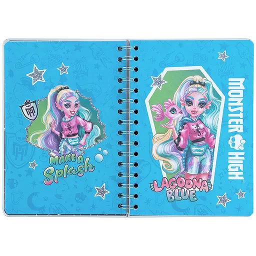 Щоденник шкільний Kite Monster High на спіралі тверда обкладинка (MH25-438) - фото 6