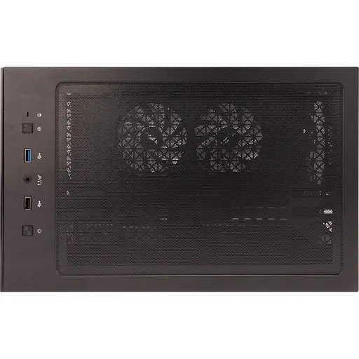 Корпус 1stPlayer Mi7-A-BK-2F7R-1F7 Black [134422] - фото 7