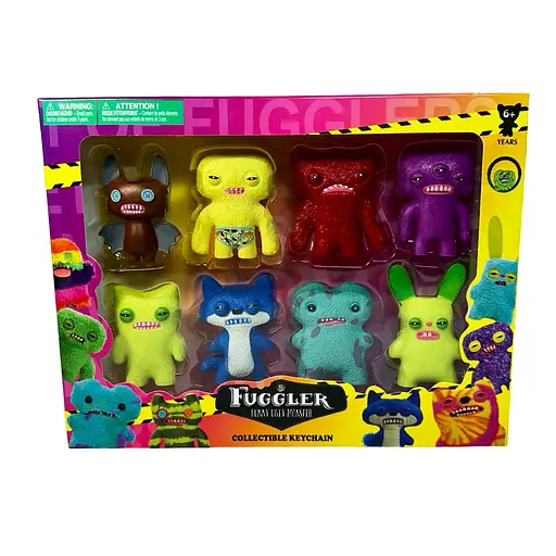 Набір фігурок монстрики Fuggler 8 шт. 7 см, різні кольори (FL3093)