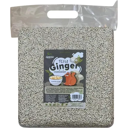 Уцінка. Наповнювач соєвий Ginger Tofu класік 6 л (37123) - фото 1
