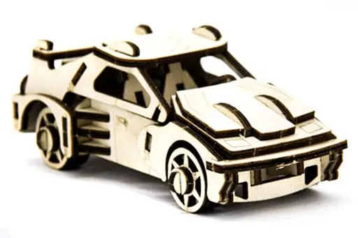 Дерев'яний конструктор Фераррі 53 деталі - фото 1