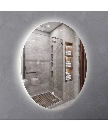 Зеркало Мойдодыр Eclipse 85x85 S с LED-подсветкой и сенсором - фото 4