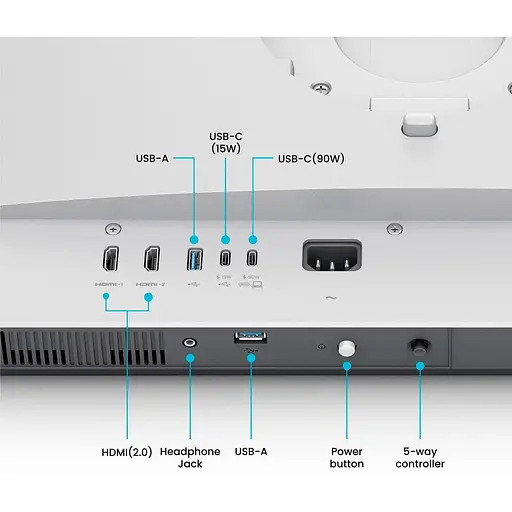Монитор 31.5" BenQ MA320U Silver UHD IPS 60Hz (9H.LMXLB.QBE) - фото 14