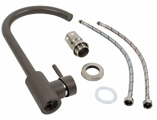 Змішувач для кухні Platinum 56 B NESP (3008 А) Темна скеля (SP000040939) - фото 3