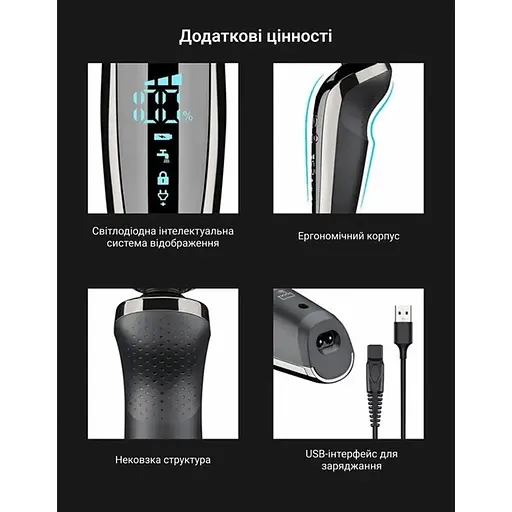 Электробритва 4в1 Medica+ Shaver 4v1  - фото 5