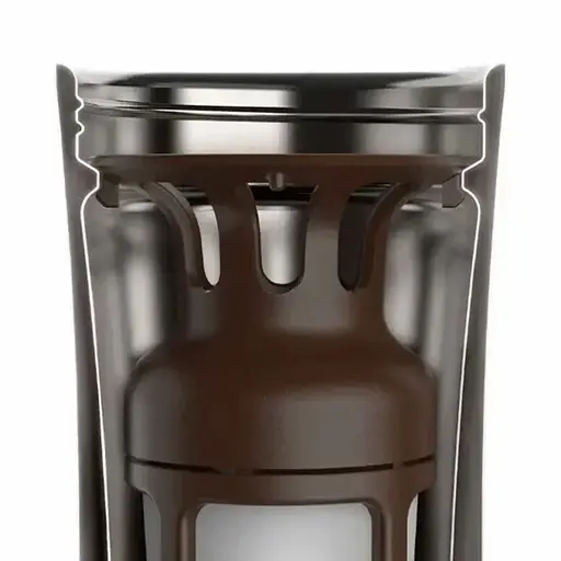 Термокружка Kiss Kiss Fish MOKA Non-Smart (SP-U45CW) серый - фото 2