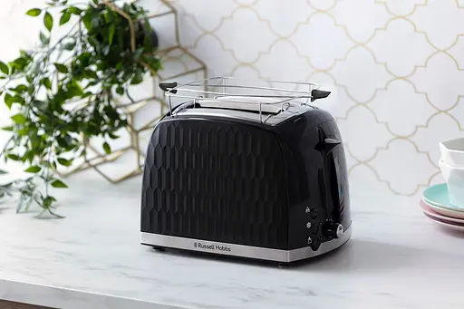 Тостер Russell Hobbs Honeycomb (26061-56 Black) - фото 2
