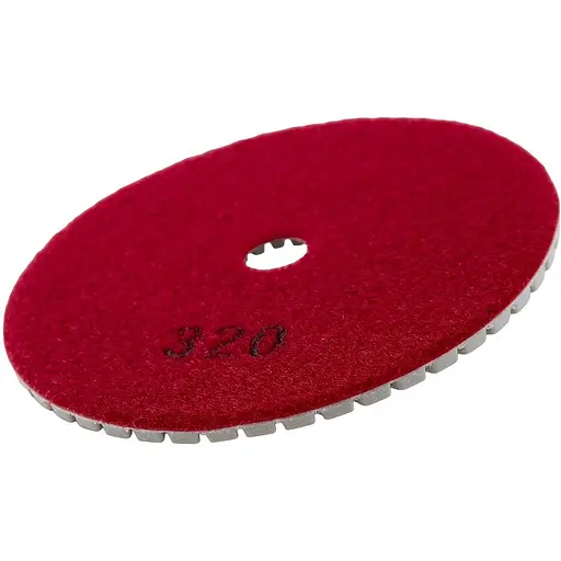 Круг алмазний Alloid Building Tools шліфувальний на липучці 125 мм зерно 320 (DD-125320) - фото 3